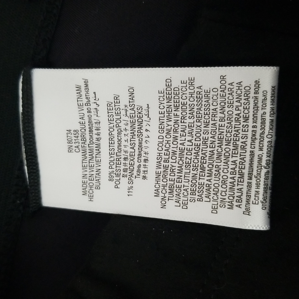 BCBG Black Faux Suede Pants - Picture 3 of 6